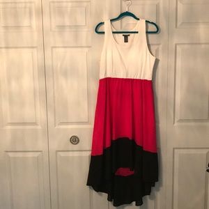 High-Low Sleeveless Dress